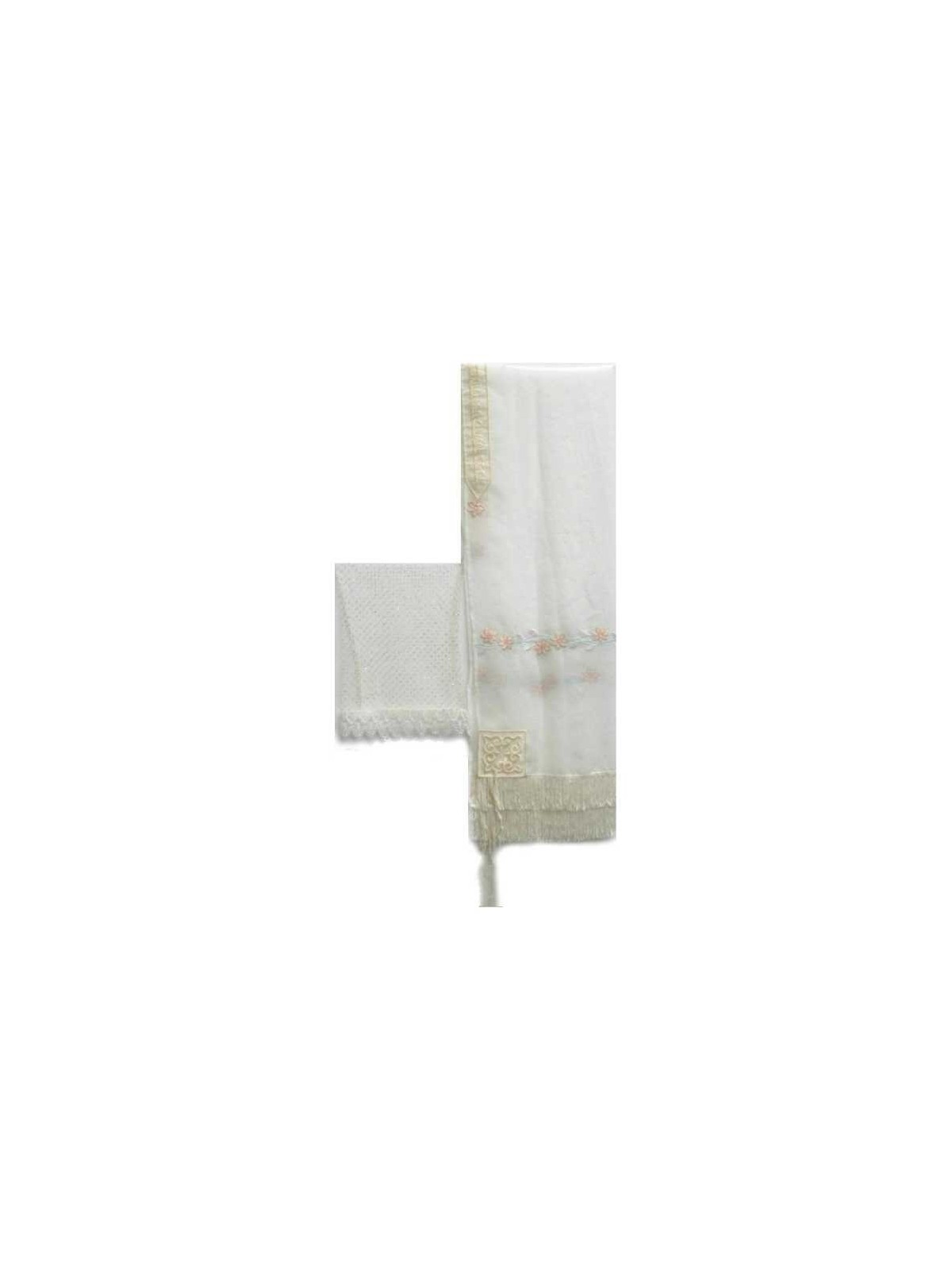 Pink Lillies Bat Mitzvah Tallit | Tallit/Tallis | Judaica